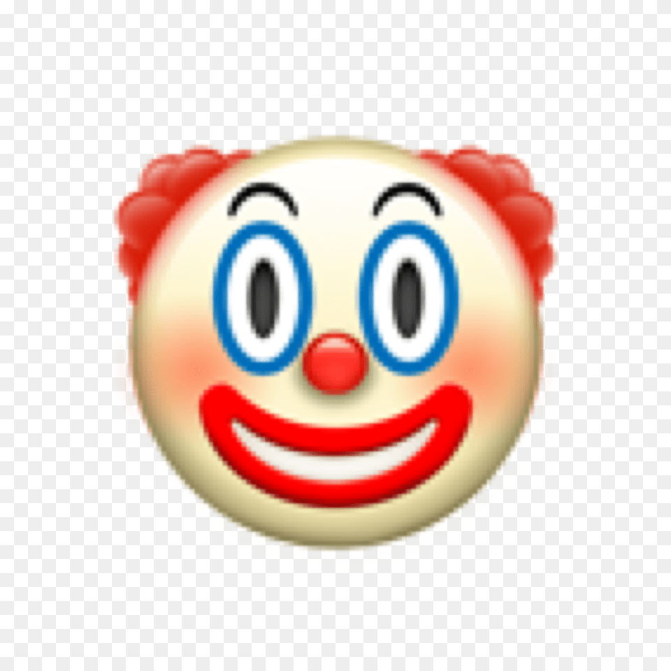 Apple Emoji Clipart Download Clown Emoji, Performer, Person Free Transparent Png