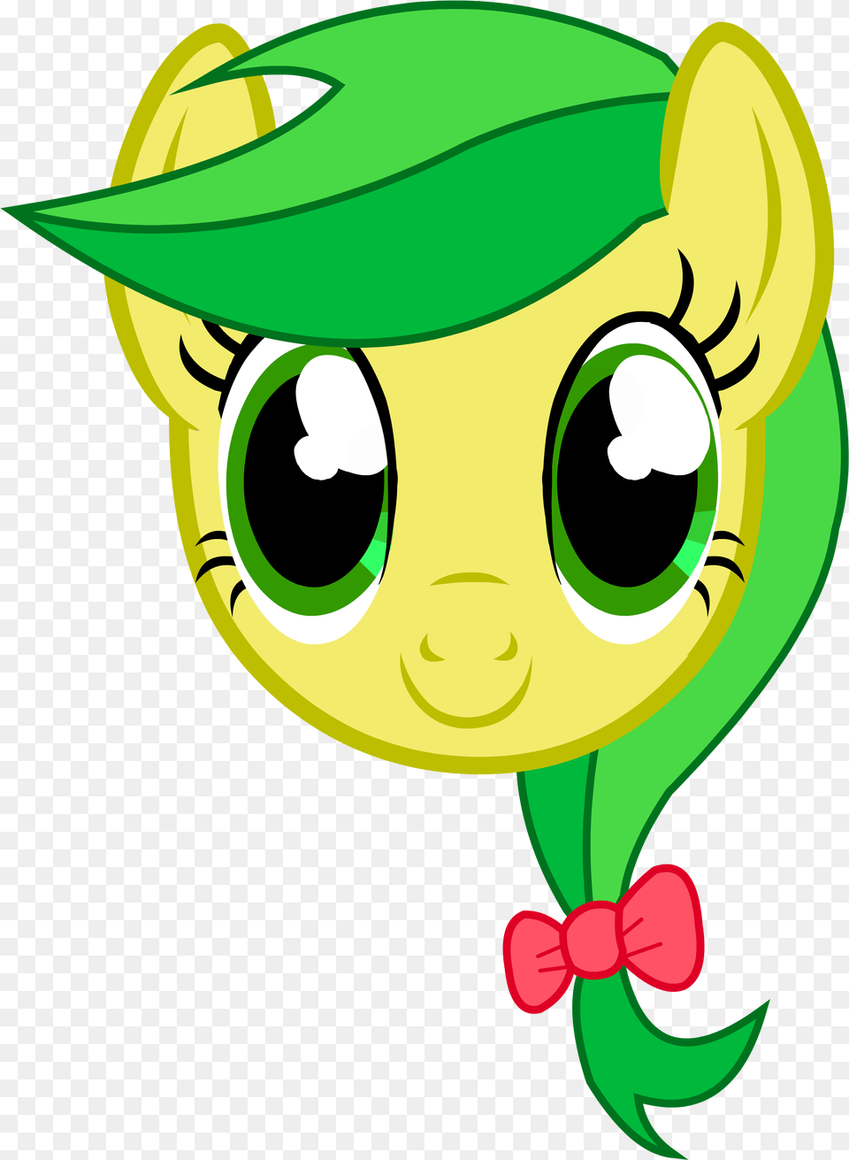 Apple Fritter Headshot My Little Pony Heads Clipart, Green, Elf, Animal, Fish Png Image