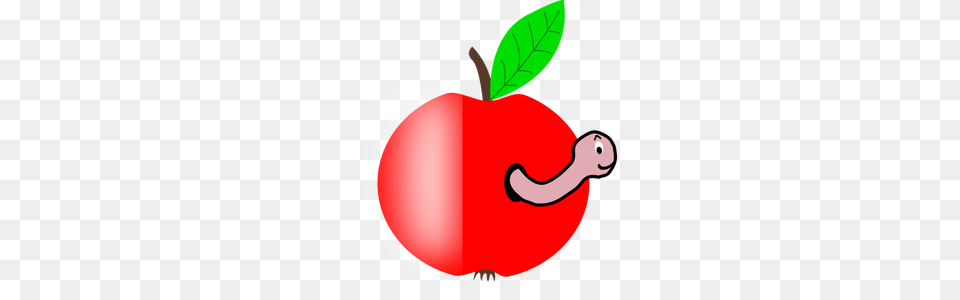 Apple Fruit Clip Art, Food, Plant, Produce, Leaf Free Png Download