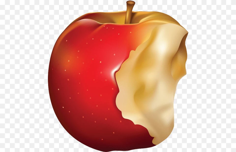 Apple Fruit Clip Art Transparent Background Of Apple Bite, Food, Plant, Produce Free Png