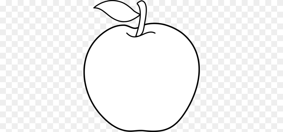 Apple Fruit Clipart Drawn, Plant, Produce, Food, Moon Free Transparent Png