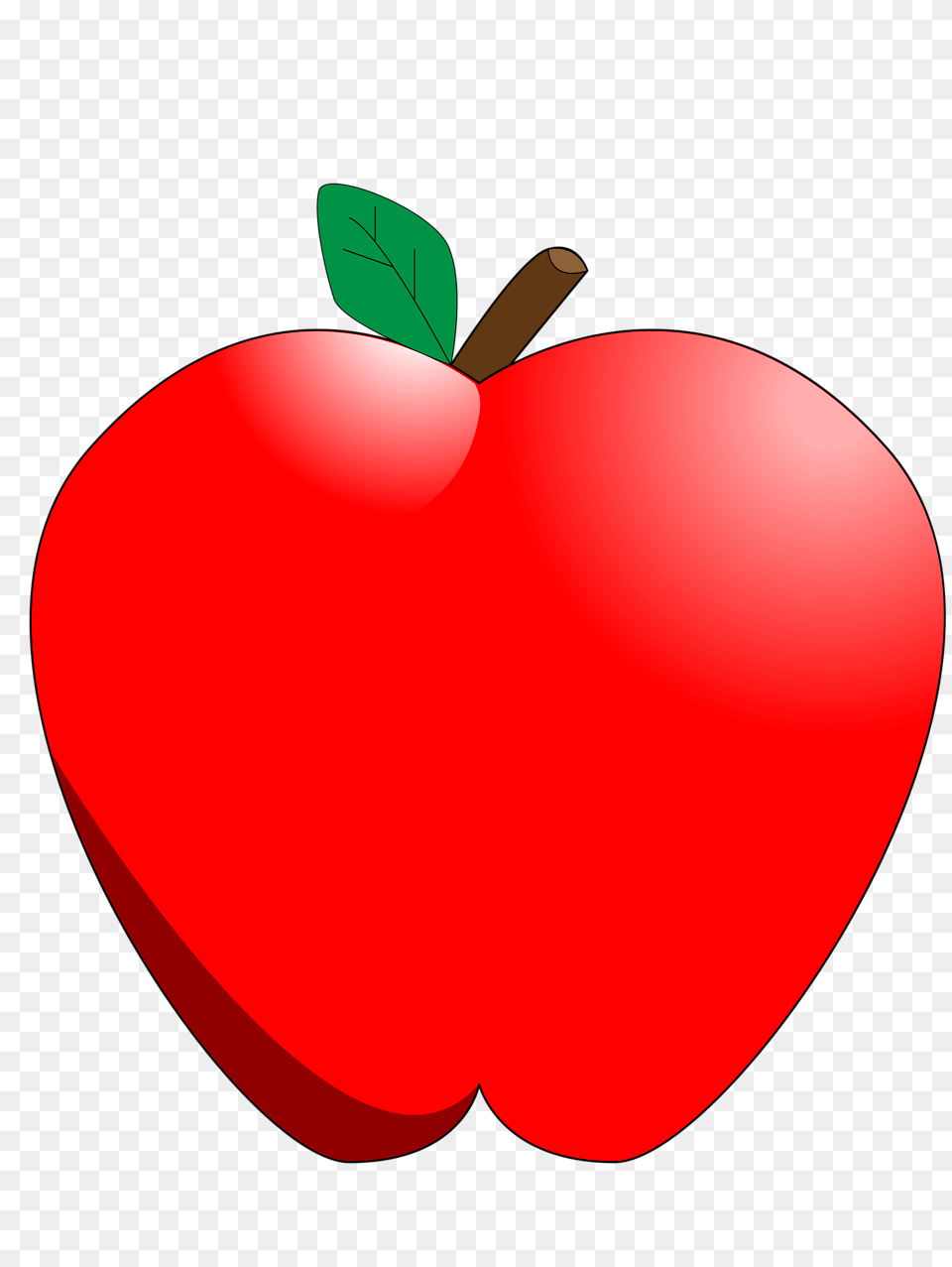 Apple Fruit Clipart Eye, Plant, Produce, Food, Moon Png Image