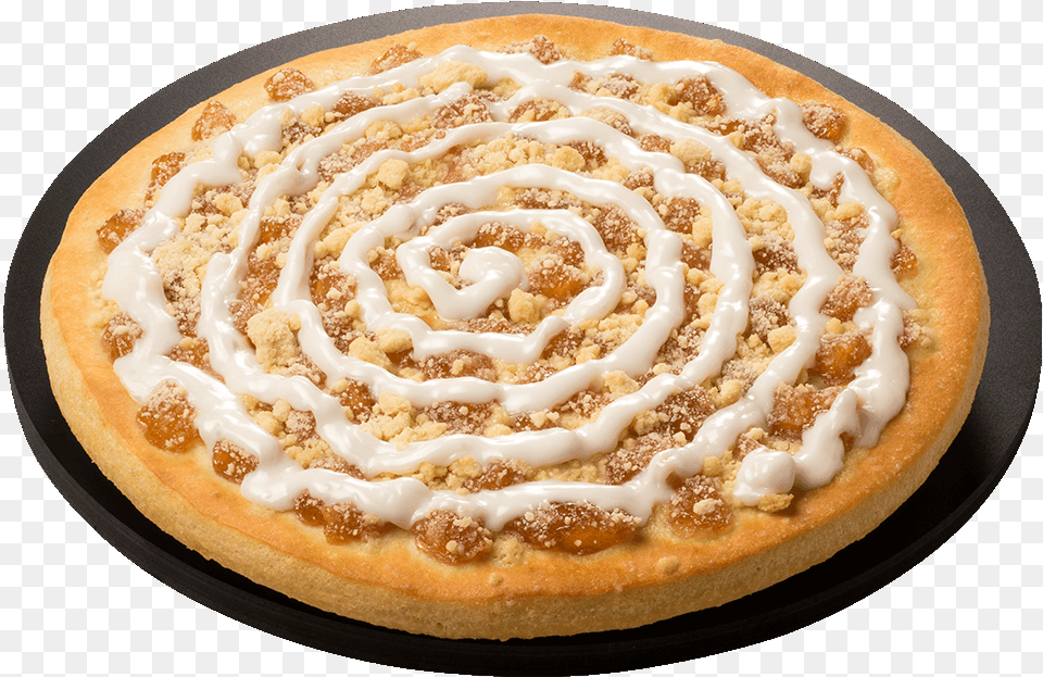 Apple Fruit Dessert Pizza Pizza Ranch Cinnamon Dessert Pizza, Food, Pastry, Cream, Icing Free Png