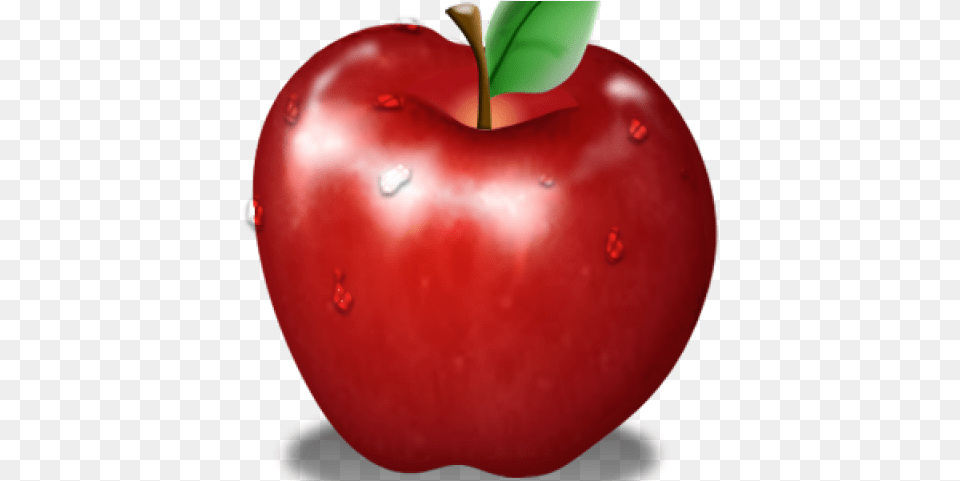 Apple Fruit Images Apple Picture With Words, Produce, Plant, Food, Cherry Png Image