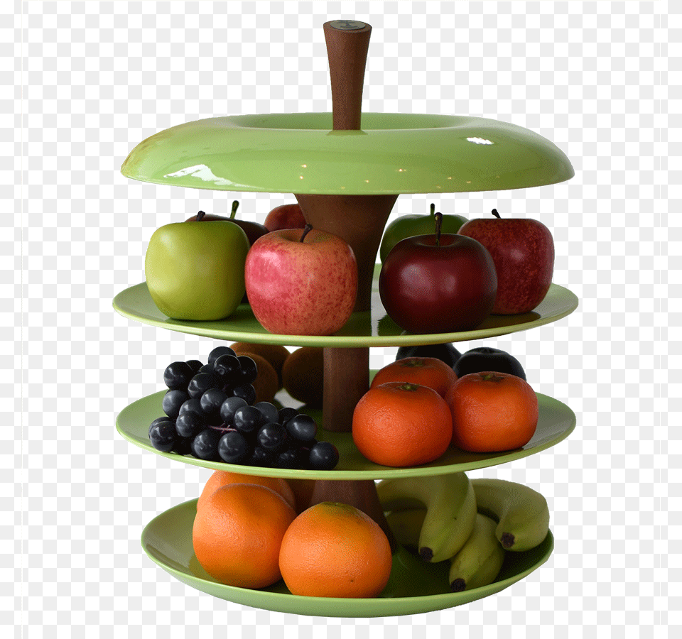 Apple Fruit Tier Unique Ceramic Fruit Bowl Apple Apple, Food, Plant, Produce, Citrus Fruit Png Image