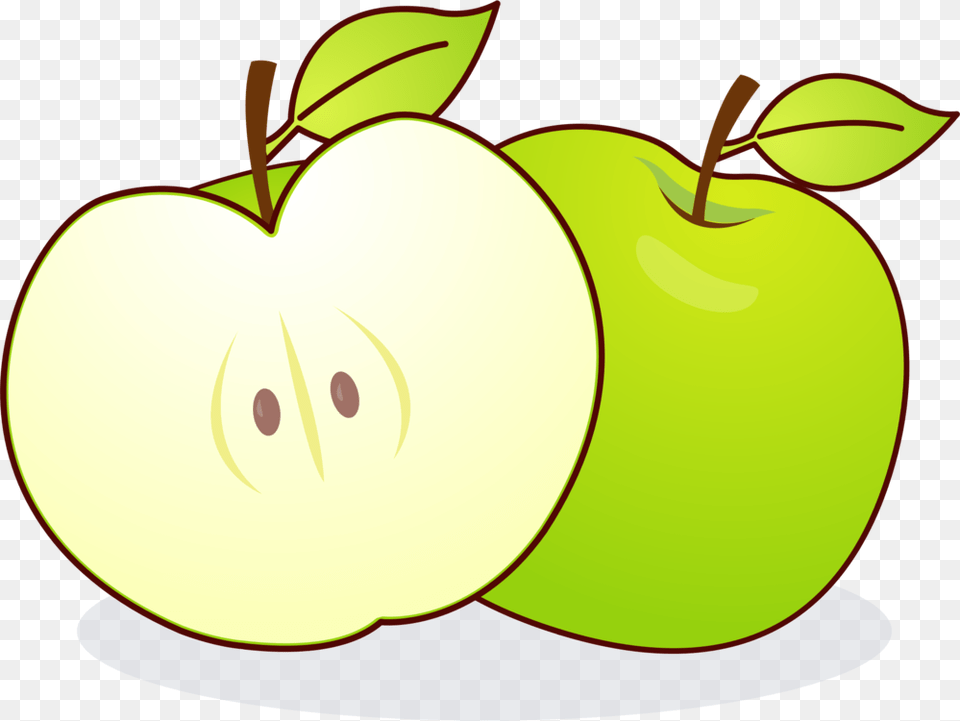 Apple Granny Smith Green Manzana Verde Download, Food, Fruit, Plant, Produce Png Image