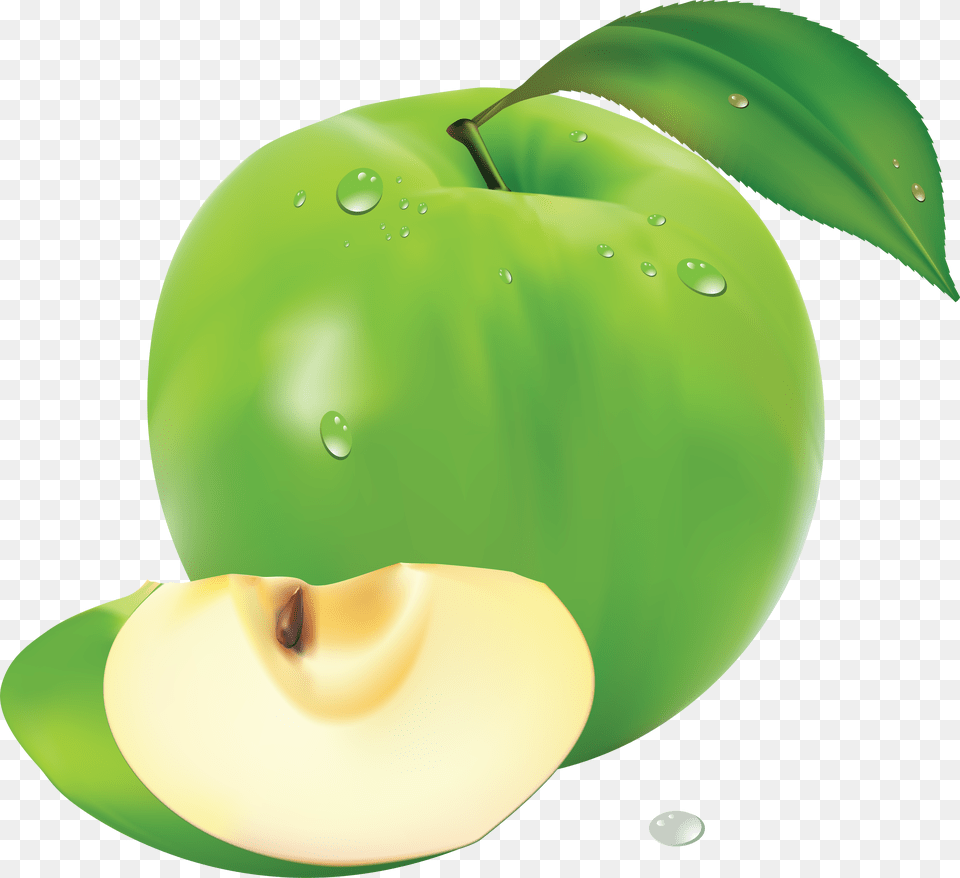 Apple Green Apple Vector, Food, Fruit, Plant, Produce Free Png