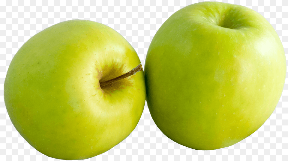 Apple Green Duo, Food, Fruit, Plant, Produce Free Transparent Png