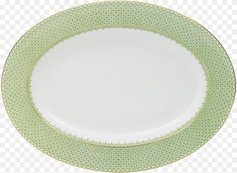 Apple Green Lace Oval Platter 2011 Rugby World Cup, Art, Dish, Food, Meal Free Png Download