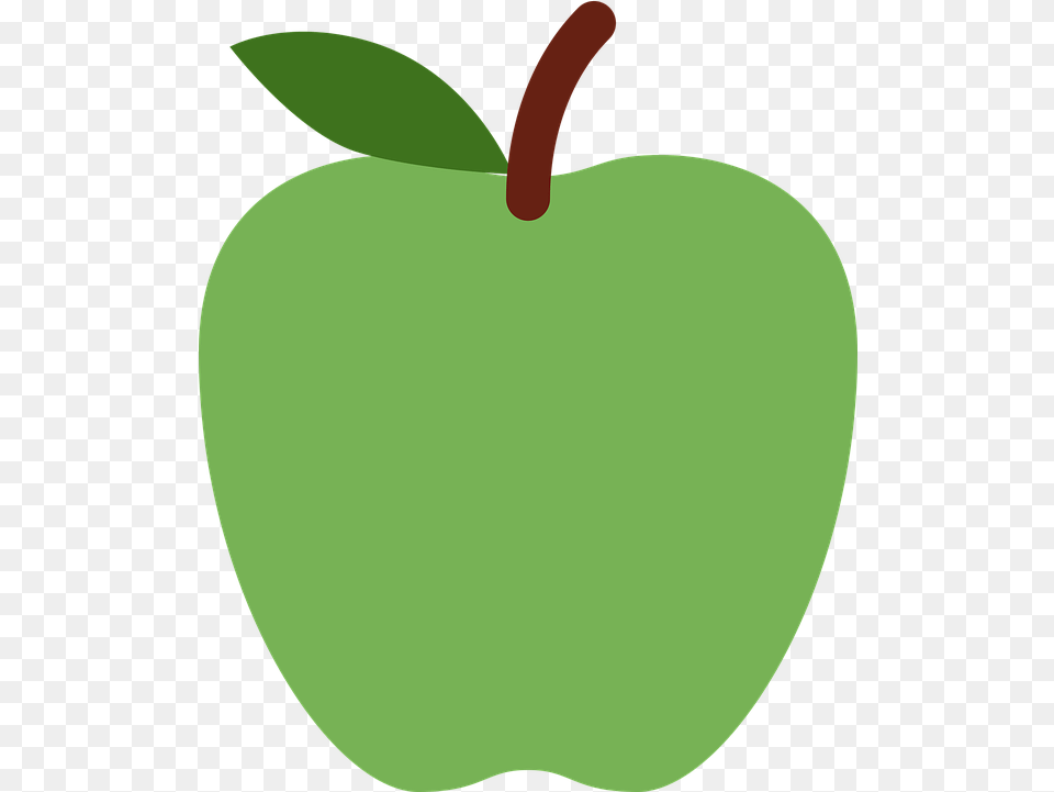 Apple Green Vector Graphic On Pixabay Apple Emoji Green, Food, Fruit, Plant, Produce Free Png