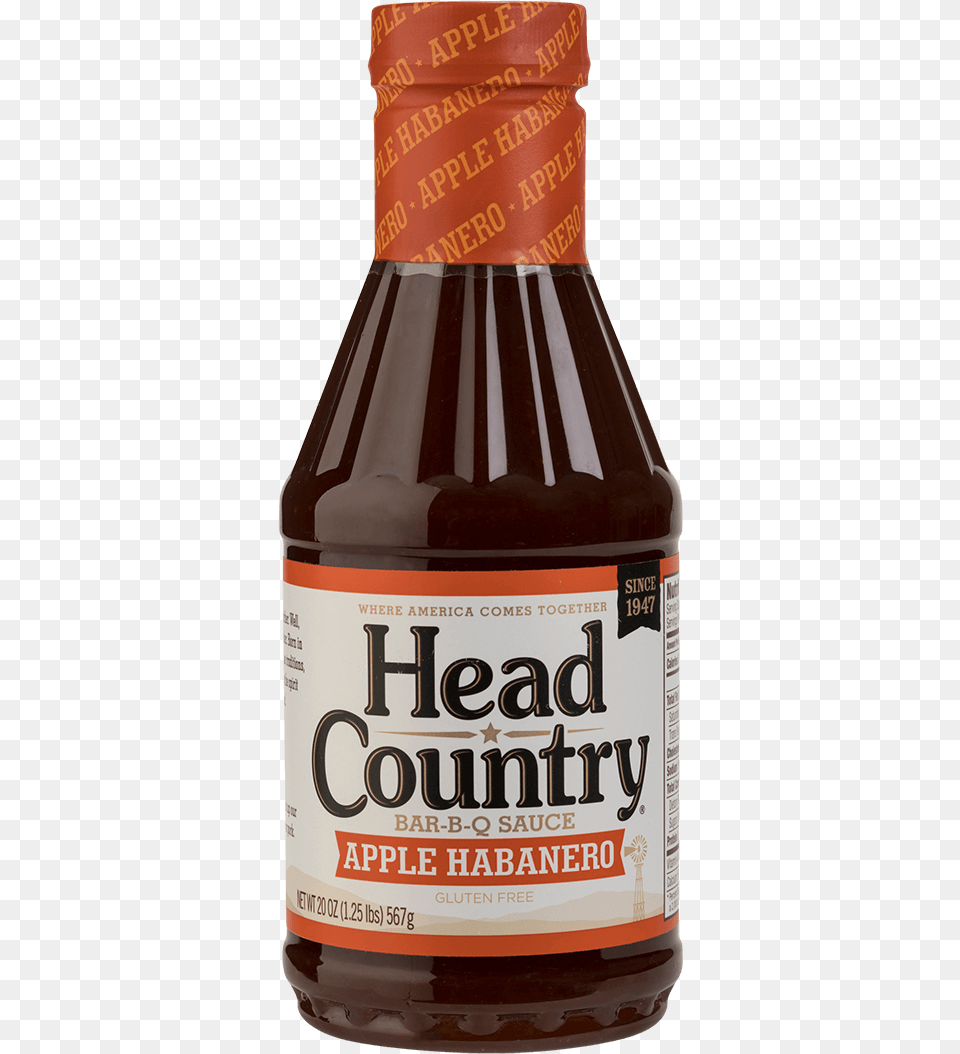 Apple Habanero Sauce Head Country Apple Habanero Bbq Sauce, Alcohol, Beer, Beverage, Food Free Transparent Png