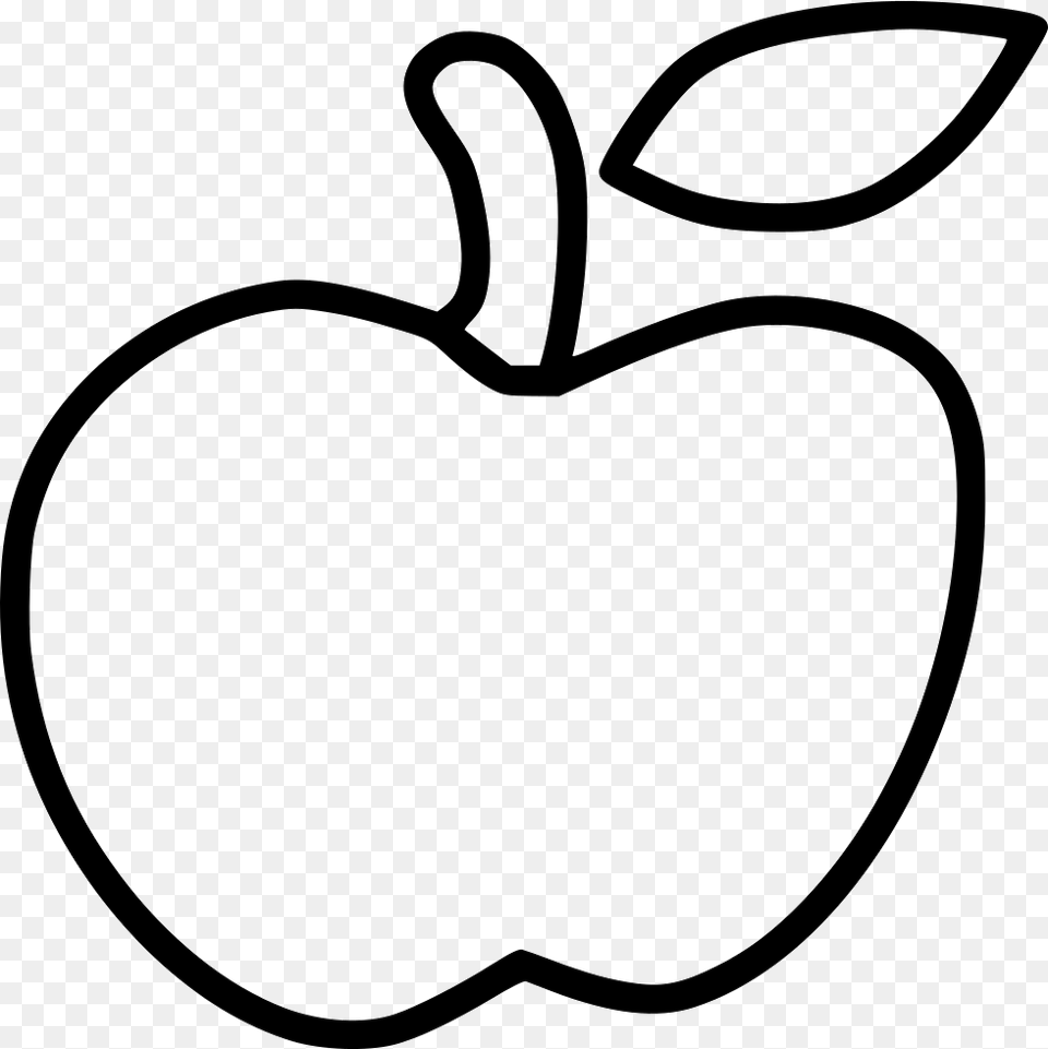 Apple Heart, Food, Fruit, Plant, Produce Free Png