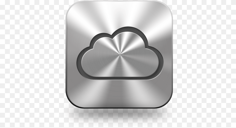 Apple Icloud Psd Icloud Logo No Background, Silver, Aluminium Free Png Download
