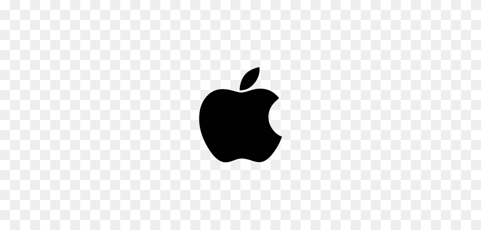 Apple Icon, Lighting, Gray Png