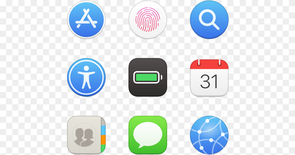 Apple Icons, Text Png Image
