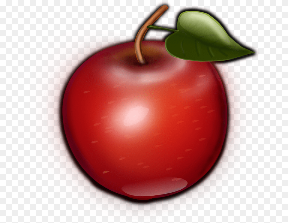 Apple Ii Computer Icons Color Emoji Fruit Things Red Apple, Food, Plant, Produce Free Png