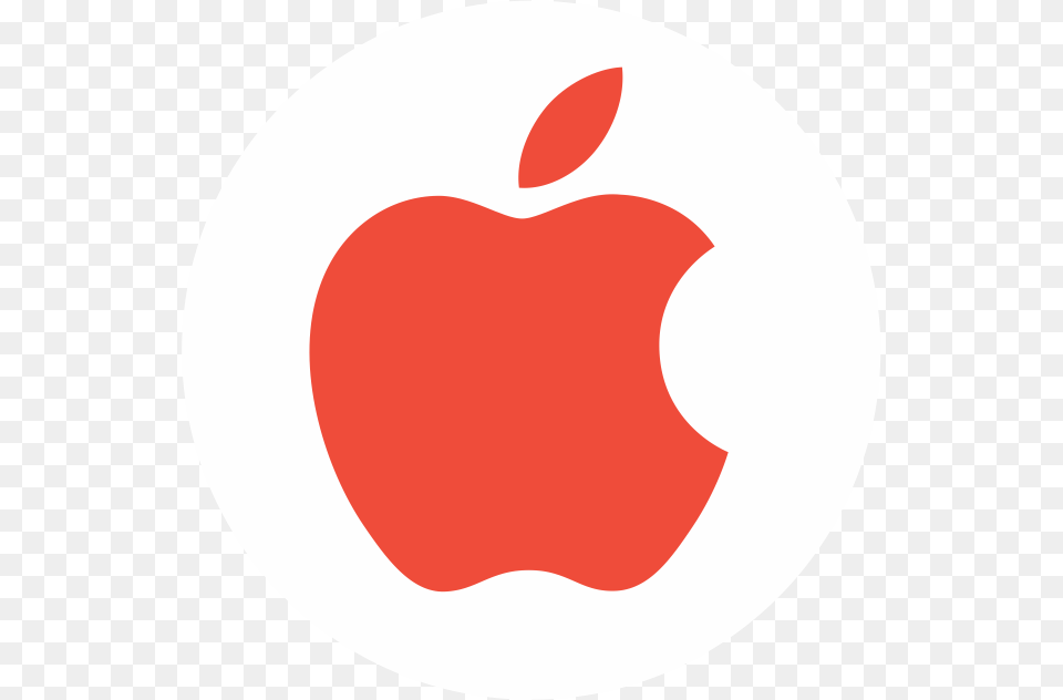 Apple Inc Logo White, Food, Fruit, Plant, Produce Png
