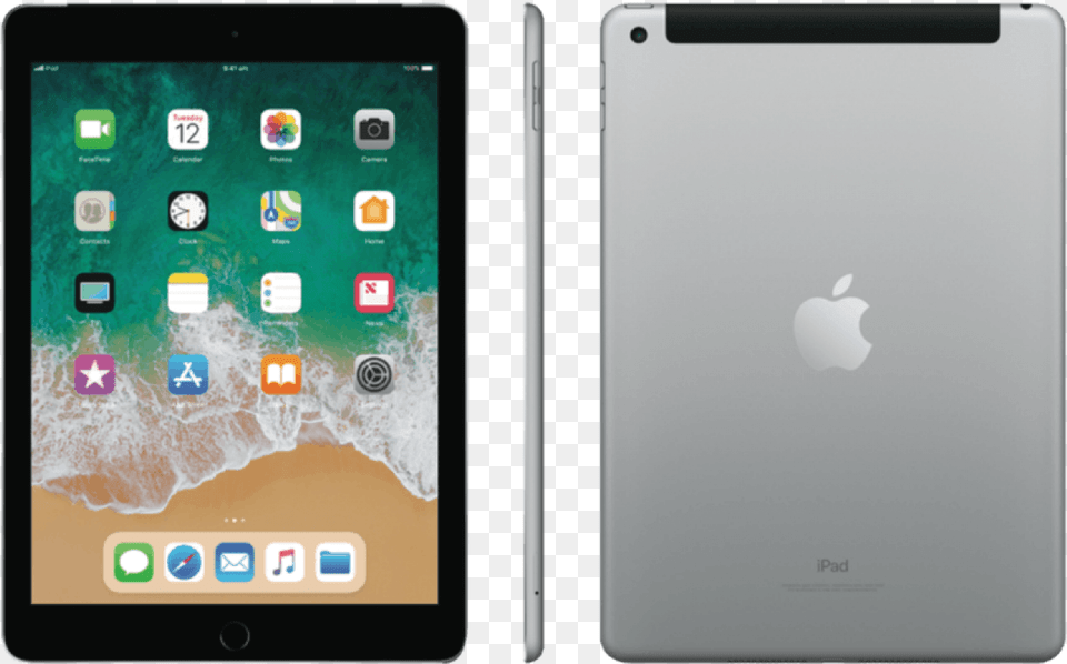 Apple Ipad 97 6th Generation, Computer, Electronics, Tablet Computer, Phone Free Png