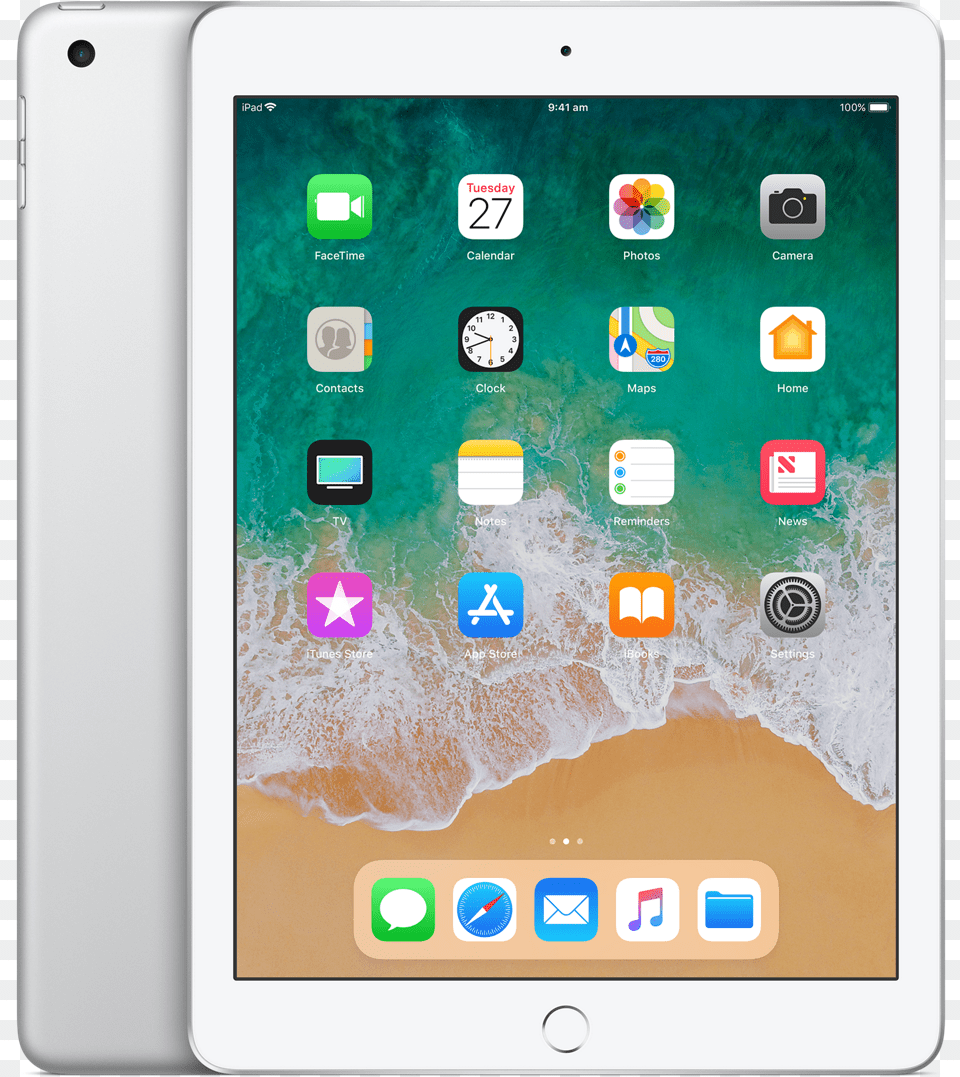 Apple Ipad Silver Ipad 2018, Computer, Electronics, Tablet Computer, Mobile Phone Png Image