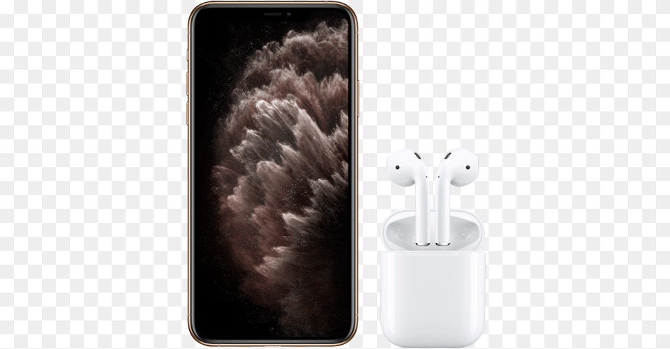 Apple Iphone 11 Pro Max And Airpods Iphone 11 Pro Max, Electronics, Mobile Phone, Phone, Brush Free Transparent Png