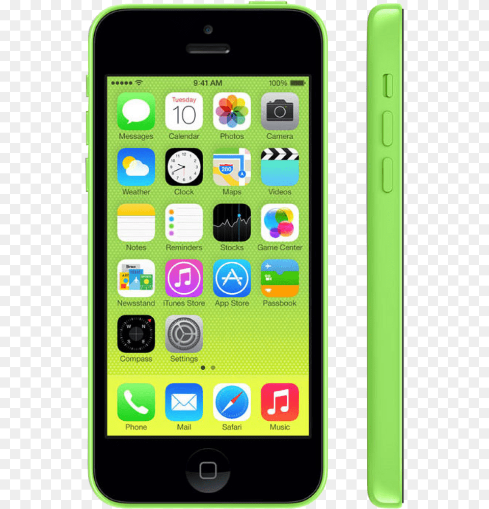 Apple Iphone 5c Iphone 5c Green, Electronics, Mobile Phone, Phone Free Png Download