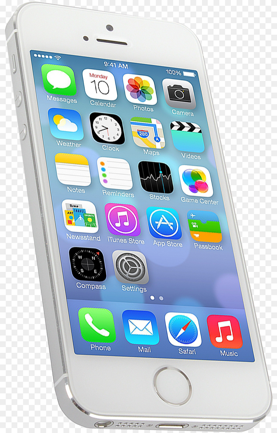 Apple Iphone 5s 32gb Silver With Signs Of Wear Iphone 5 S White, Electronics, Mobile Phone, Phone Free Transparent Png