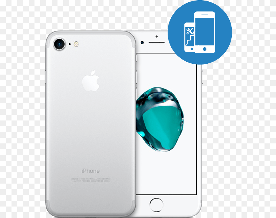 Apple Iphone 7 Screen Apple Iphone 7 Silver, Electronics, Mobile Phone, Phone Png Image