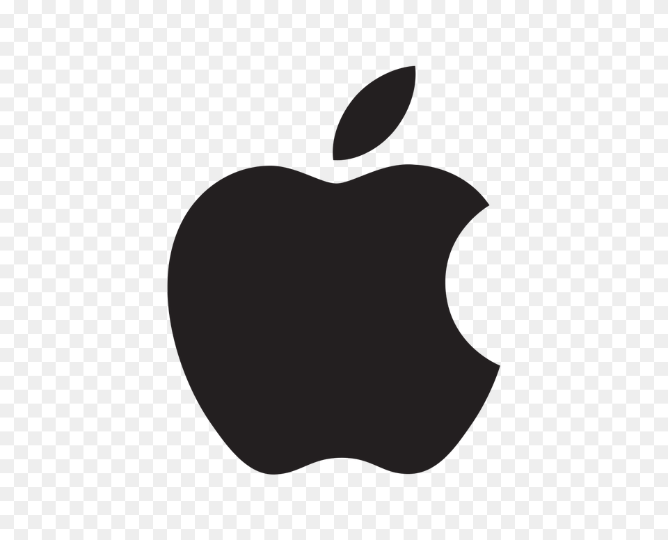 Apple Iphone Logo Tattoos Apple Logo Black, Plant, Produce, Fruit, Food Free Png Download