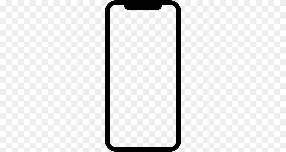 Apple Iphone Mobile Phone Smartphone X Icon, Electronics, Mobile Phone, Bottle Png Image