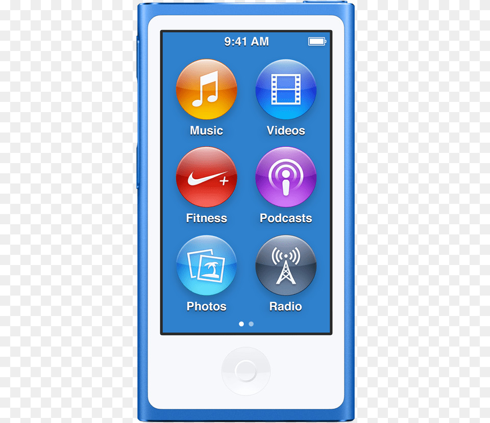 Apple Ipod Nano 7th Generation Blue, Electronics, Mobile Phone, Phone Free Png