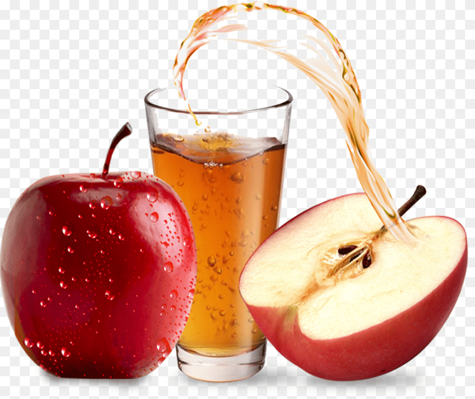 Apple Juice Images, Beverage, Food, Fruit, Plant Free Png Download