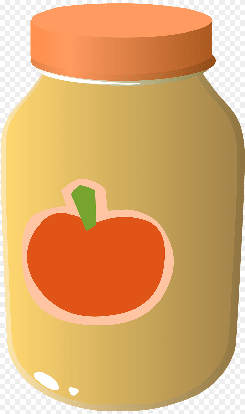 Apple Juice Jar Clipart, Beverage, Food, Tape Free Png