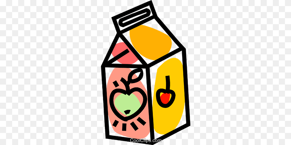 Apple Juice Royalty Free Vector Clip Art Illustration, Box, Cardboard, Carton, Text Png Image