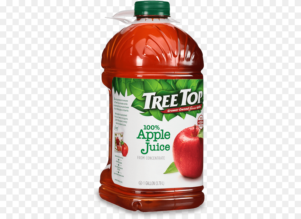 Apple Juice Tree Top, Beverage, Food, Ketchup, Fruit Free Png