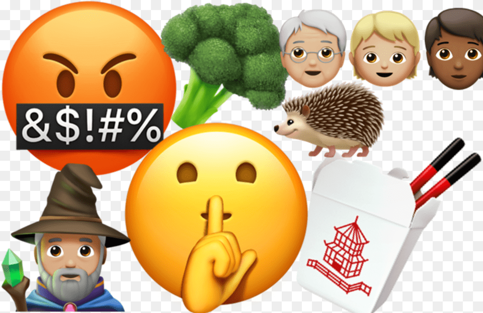 Apple Just Revealed Hundreds Of New Emojis Apple, Person, Baby, Head, Face Free Png Download