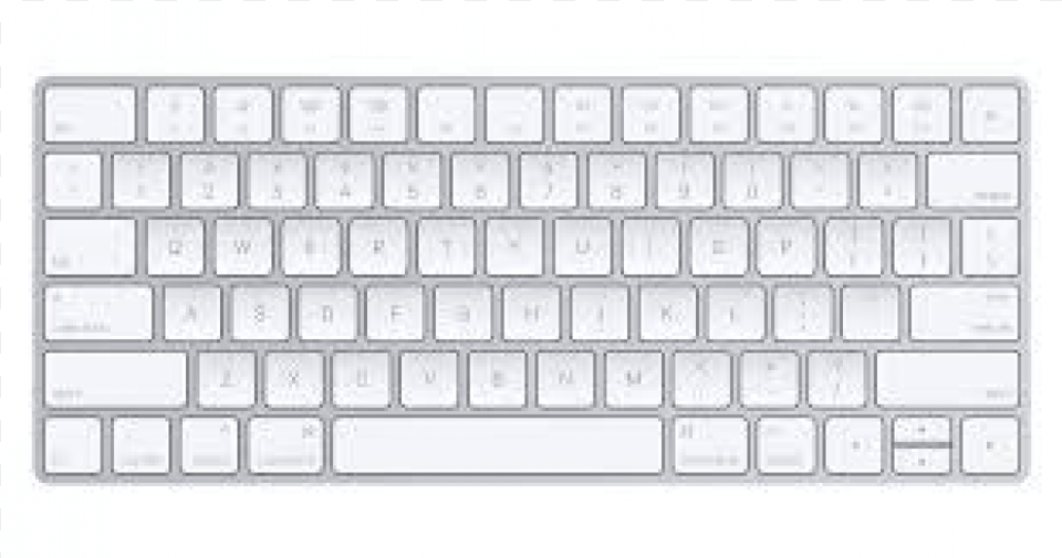 Apple Keyboard, Computer, Computer Hardware, Computer Keyboard, Electronics Free Png