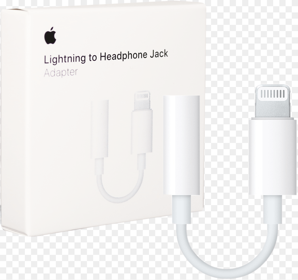 Apple Lightning To Headphone Jack Adapter, Electronics, Plug Png