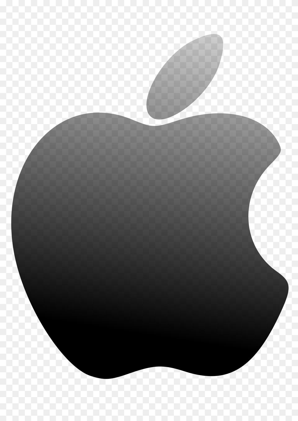 Apple Logo, Gray Free Transparent Png