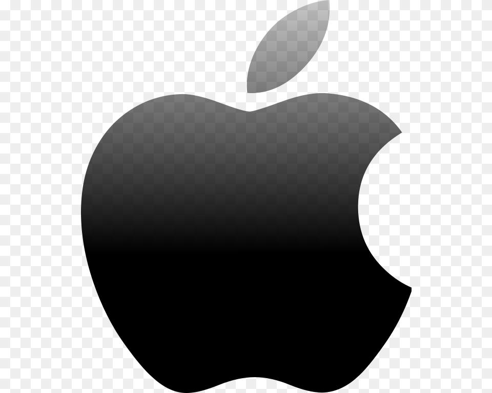 Apple Logo, Gray Free Png