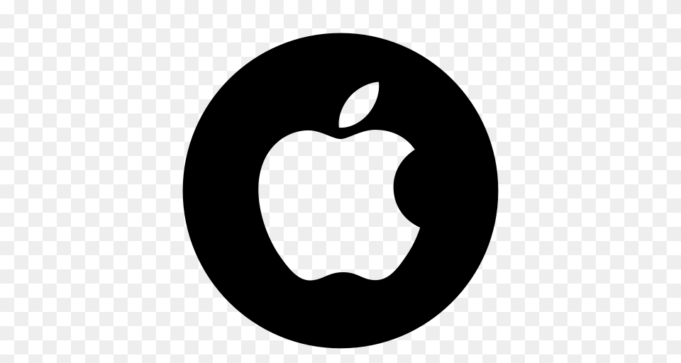 Apple Logo, Gray Free Png Download