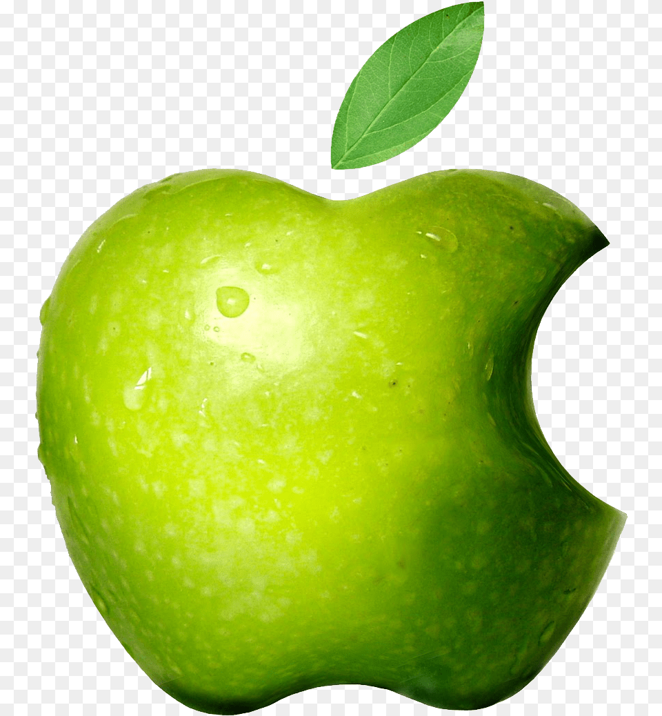 Apple Logo Apple Logo Real Apple, Food, Fruit, Plant, Produce Free Png Download