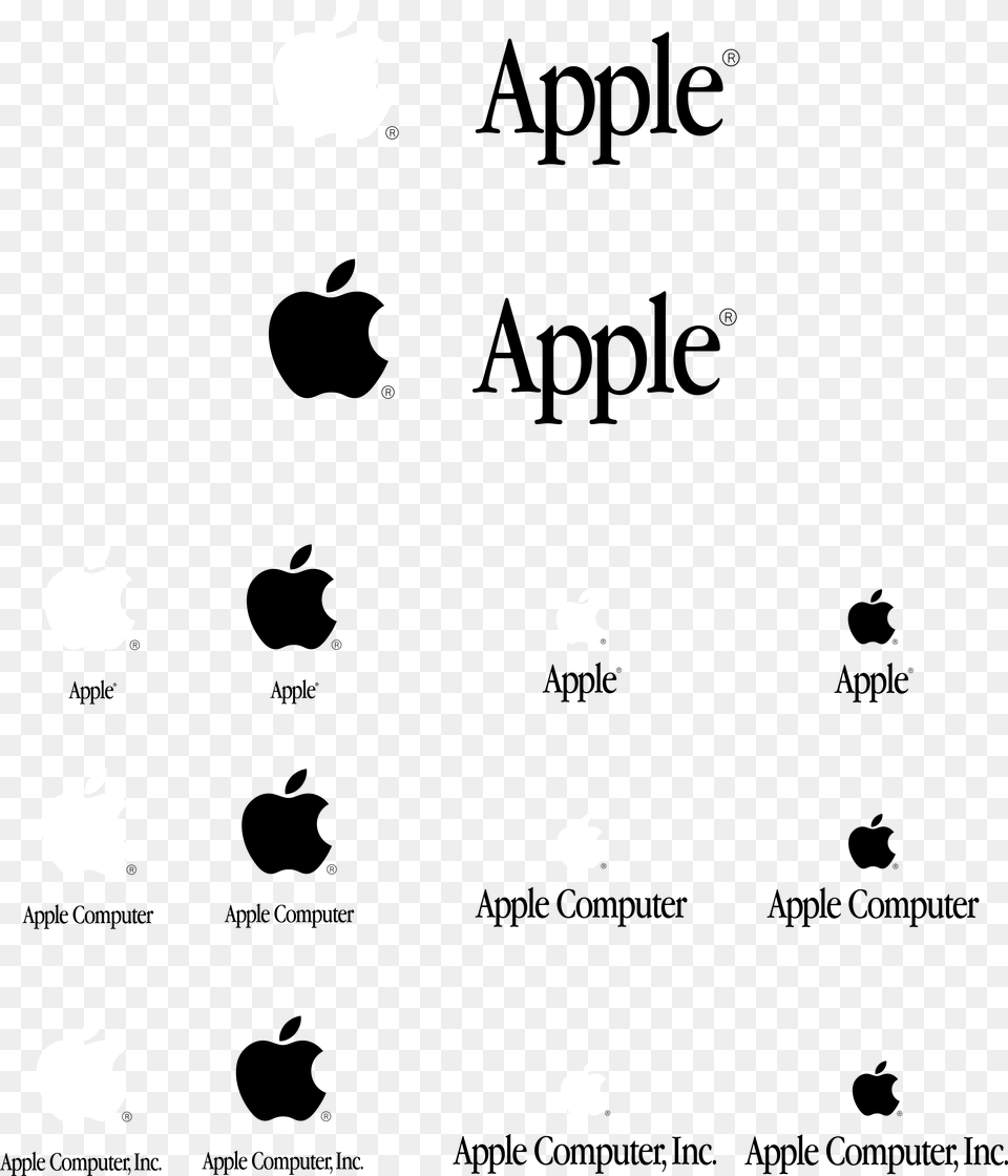 Apple Logo Black And White Apple Png Image