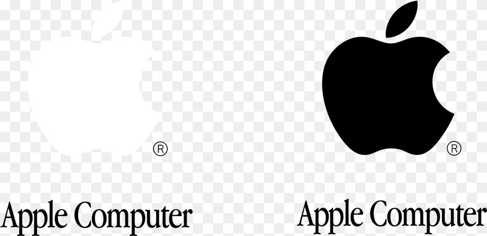 Apple Logo Black And White Apple Cover Rear Leather Original Iphone, Food, Fruit, Plant, Produce Png Image