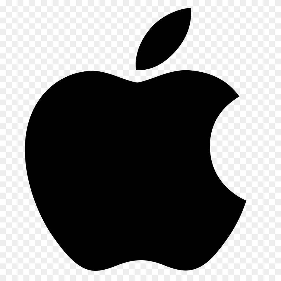 Apple Logo Black Transparent, Silhouette, Bottle, Cross, Symbol Png