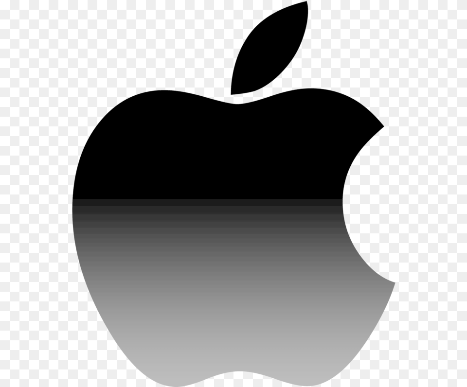 Apple Logo Black Clipart Apple, Food, Fruit, Plant, Produce Free Transparent Png