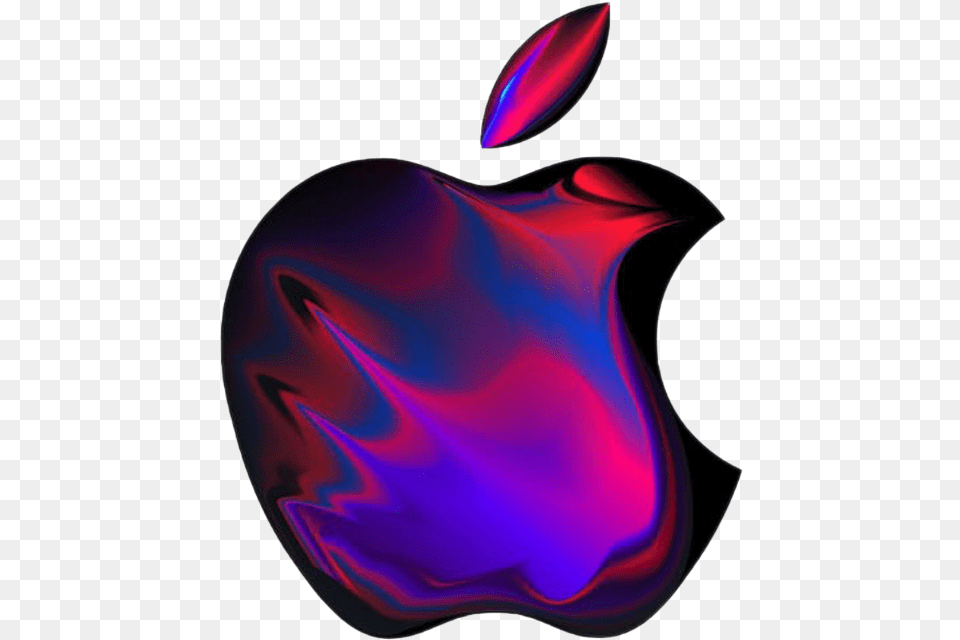 Apple Logo Custom Hd Quality Real Custom Apple Logo Purple, Mouse, Hardware, Electronics Free Transparent Png