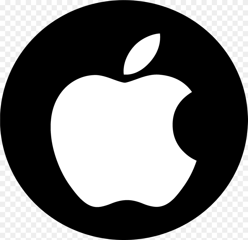 Apple Logo Dot, Plant, Produce, Fruit, Food Free Transparent Png