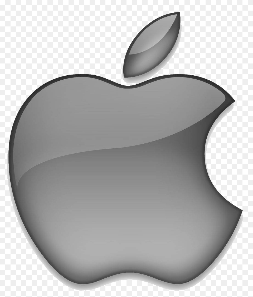Apple Logo Icon Web Icons, Food, Fruit, Gray, Plant Free Transparent Png