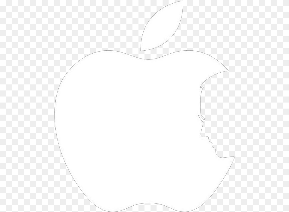 Apple Logo Iphone 7 Plus, Silhouette, Food, Fruit, Produce Free Transparent Png