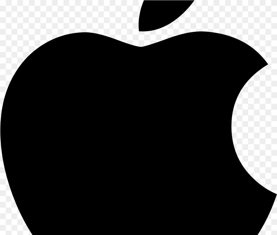 Apple Logo Square, Gray Free Png Download